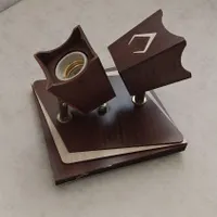 سر لامپ چوبی سقفی درحد نو ۶عدد