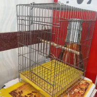 قفس طوطی بسیار سنگین صحیح سالم