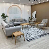 مبل صدفی چوبی|مبلمان خانگی و میز عسلی|یزد, |دیوار