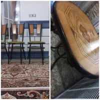 میز وصندلی درحد نو