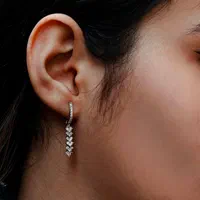 گوشواره نقره کارتیه سنتتیک Cartier silverبدون اجرت|بدلیجات|تبریز, |دیوار