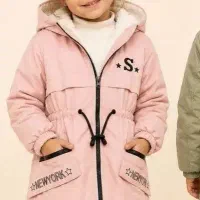 کاپشن دخترانه ،رنگ صورتی موجود،۹۵۰تومان.انلاین شاپ