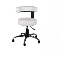 تخت صندلی شو و تابوره سفید نو