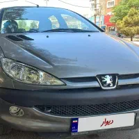 پژو۲۰۶ تیپ ۳ مدل ۹۰ خاکستری