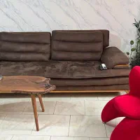 کاناپه تخت شو سه نفره|مبلمان خانگی و میز عسلی|رشت, گلسار|دیوار
