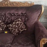 مبلمان هفت نفره با جلومبلی|مبلمان خانگی و میز عسلی|اصفهان, طاحونه|دیوار