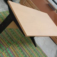 میز تحریر و دراور میز سه کشو چرخدار