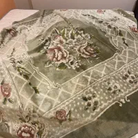 پتو گلبافت جنس خوب و نرم سایز بزرگ دو نفره