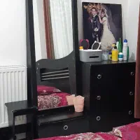 سرویس خواب دونفره با چوب mdfهستش|تخت و سرویس خواب|رامسر, |دیوار