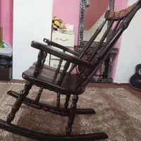 صندلی راک چوب گردو