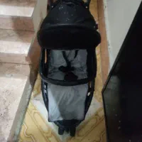 کالسکه سه چرخ تاشو مکس دسته عصایی