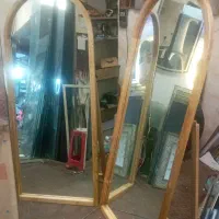 پخش قاب واینه چوب نراد واینه دوفرمه از تولیدی|آینه|رشت, جهاد|دیوار