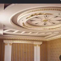 گچ کاری و ابزار و طرح لکه گیری