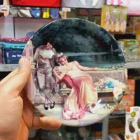 بشقاب دیوارکوب قطر ۱۶ سانت طرح ایتالیا(گالری شیوا)|تابلو، نقاشی، عکس|مشهد, کوه سنگی|دیوار