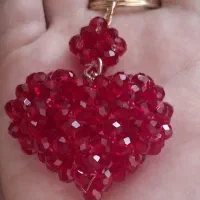 جاکلیدی قلب کریستالی