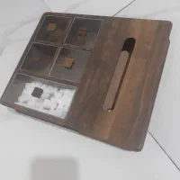 جعبه پذیرایی چوبی