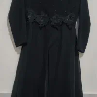 مانتو مشکی مجلسی