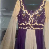 لباس مجلسی در حد نو فقط یک بار پوشیده شده