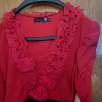 دوعدد لباس یه بلوز مناسب مجلس و یه پیراهن مجلسی