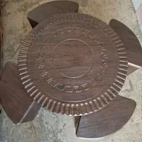 مبل راحتی ۷ نفره-جلو مبلی-جاکفشی کمد دار-ویترین|مبلمان خانگی و میز عسلی|رودسر, |دیوار