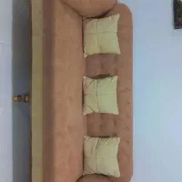 مبل 4ماهه استفاده شده همراه میزتلویزون|مبلمان خانگی و میز عسلی|خمام, |دیوار