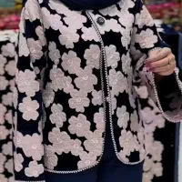 انواع مانتو جواهر دوزی و سوزن دوزی و لباس مجلسی