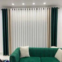 فروش دوخت ونصب پرد ه نقداقساط دوخت نصب شستشو پذیرف|پرده، رانر، رومیزی|آمل, |دیوار