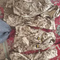 یه دست لباس سربازی با دو شلوار دوملیون نو نو