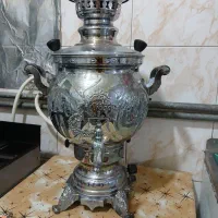 سماور گازی طرح طاووس