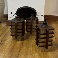 لوستر سه تایی|لوستر و چراغ آویز|پردیس, فاز ۸|دیوار