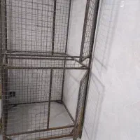 یک عدد قفس مرغ خروس دوطبقه