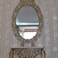 آینه کنسول برنزی