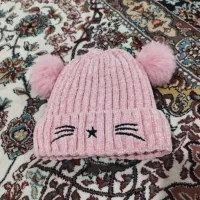 کلاه دخترانه مخمل داخل خز