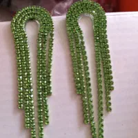 گوشواره های مجلسی وپابندیادستبندو2عددتل دخترانه|زیورآلات و اکسسوری|قم, مهر آباد|دیوار