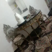 گنجه و میزناهارخوری برنجی