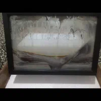 تابلو شن ریز مشکی|تابلو، نقاشی، عکس|برخوار, |دیوار