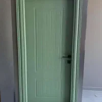 درب اتاق روکش pvc و‌ رنگ پلی اورتان/درب سرویس