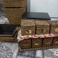 لوازم حصیری کاملا نو|صنایع دستی و سایر لوازم تزئینی|دورود, |دیوار