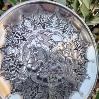 بشقاب مسی|کلکسیون اشیاء عتیقه|نیشابور, بنیاد شهید|دیوار