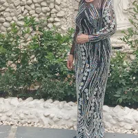 لباس مجلسی سنگ دوزی شده