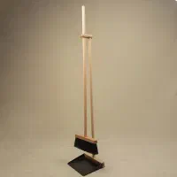 جارو خاک انداز بلند/ نردبان / براش سرویس بهداشتی