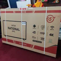 تلویزیون 65اینچ ناسیونال اندروید 13کیفیت4kپلمپ