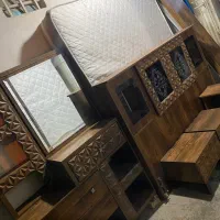 سرویس خواب طرح وکیوم|تخت و سرویس خواب|گرگان, |دیوار