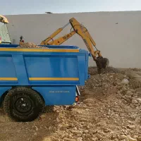 نیسان کمپرسی حمل مصالح ساختمانی و نخاله