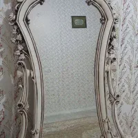 ساعت دیواری و اینه قدی ایستاده|ساعت دیواری و تزئینی|ایوان, |دیوار