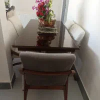 غذا خوری شش نفره حتی یکبار هم استفاده نشده