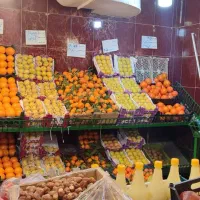 قفسه میوه فروشی مناسب مغازه 30تا40متری