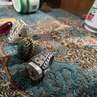 انگشتر دست ساز استاد کار کم یاب|کلکسیون اشیاء عتیقه|اردبیل, |دیوار