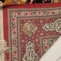 فرش دستباف ۶ متری شکارگاه قم چله ابریشم|فرش|تهران, الهیه|دیوار