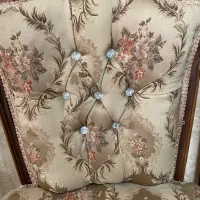 ۴ عدد صندلی استیل منبت کاری، وبوفه در حد نو|میز و صندلی غذاخوری|ملارد, |دیوار